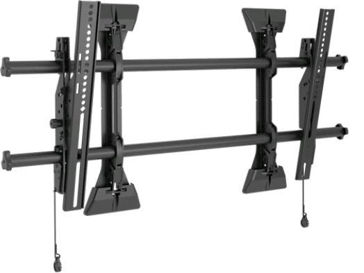 Medium FUSION - Wall mount for LCD / plasma panel - black - screen size: 32 inch - 47 inch - mounting interface: 100 x 100 mm