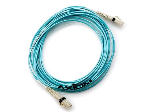 Network cable - SC multi-mode (M) to LC multi-mode (M) - 13 ft - fiber optic - 50 / 125 micron - OM3 - aqua