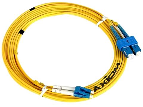 Network cable - LC single-mode (M) to LC single-mode (M) - 82 ft - fiber optic - 9 / 125 micron - OS2 - yellow