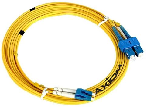 Network cable - SC single-mode (M) to SC single-mode (M) - 33 ft - fiber optic - 9 / 125 micron - OS2 - riser - yellow