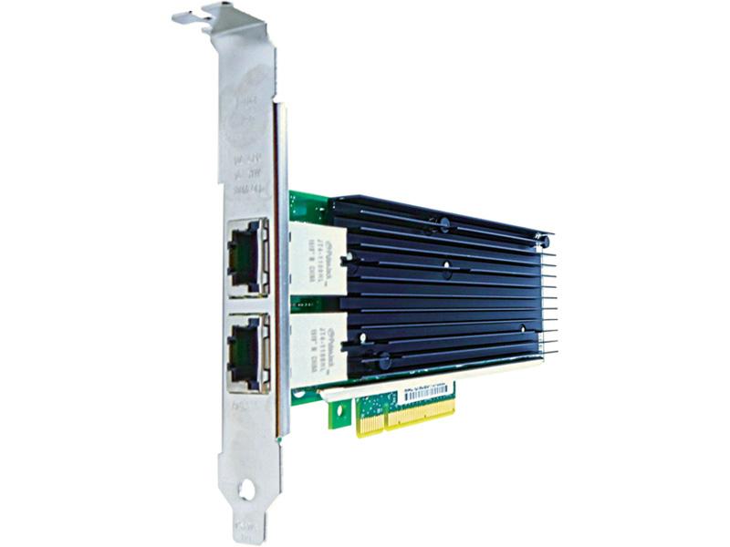 10GBS DUAL PORT RJ45 PCIE X8 NIC CARD FOR IBM - 0C19497