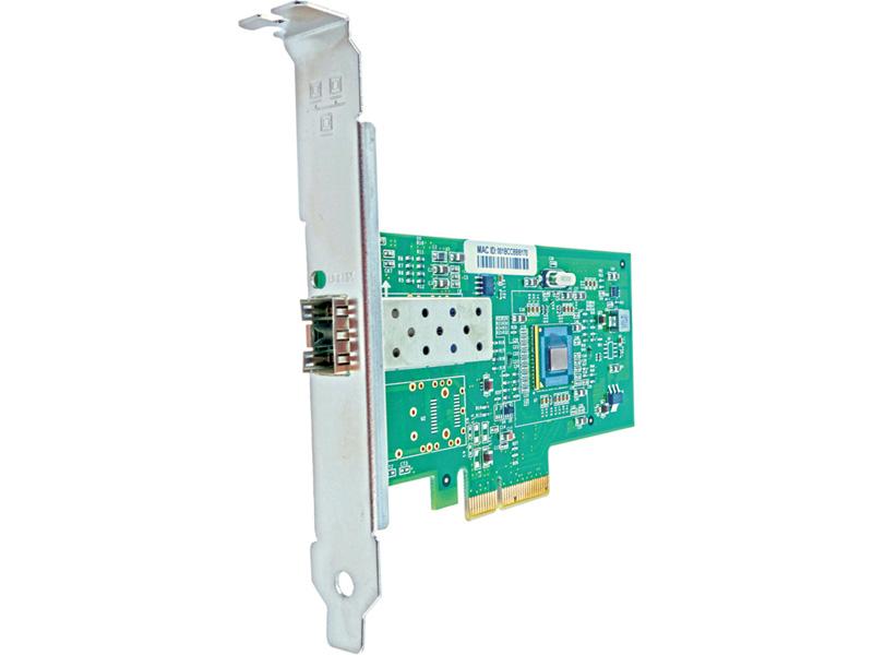 1GBS SINGLE PORT SFP PCIE X4 NIC CARD FOR HP W/TRANSCEIVER - 394793-B21