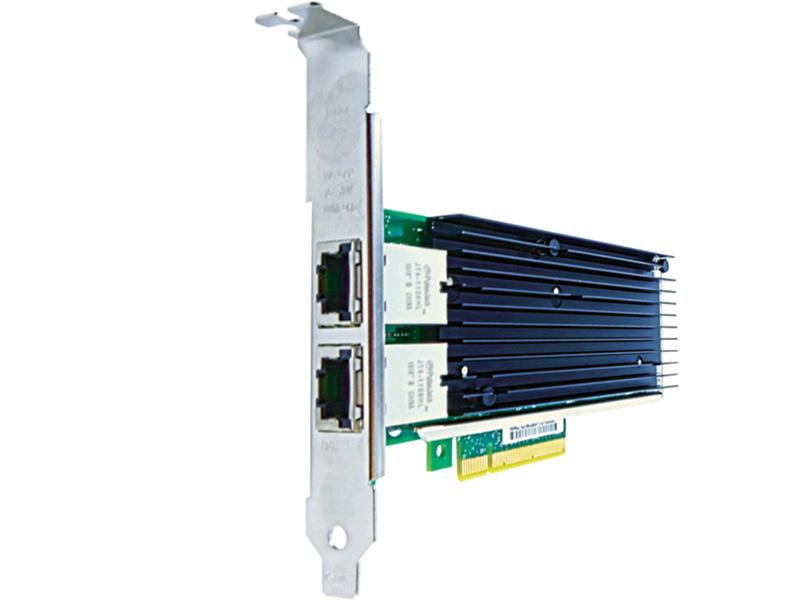 10GBS DUAL PORT RJ45 PCIE X8 NIC CARD FOR HP - 700699-B21