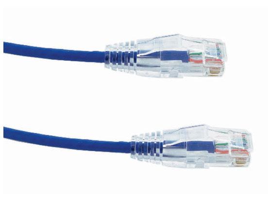 2FT CAT6 BENDNFLEX ULTRA-THIN SNAGLESS PATCH CABLE 550MHZ (BLUE)