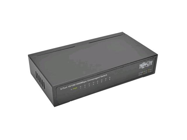 8-PORT GIGABIT ETHERNET SWITCH DESKTOP METAL UNMANAGED SWITCH