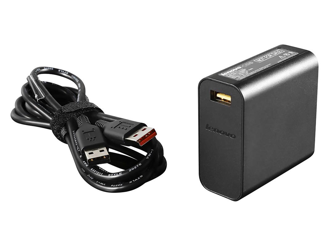 65-WATT SLIM TRAVEL AC ADAPTER FOR LENOVO - GX20K15992