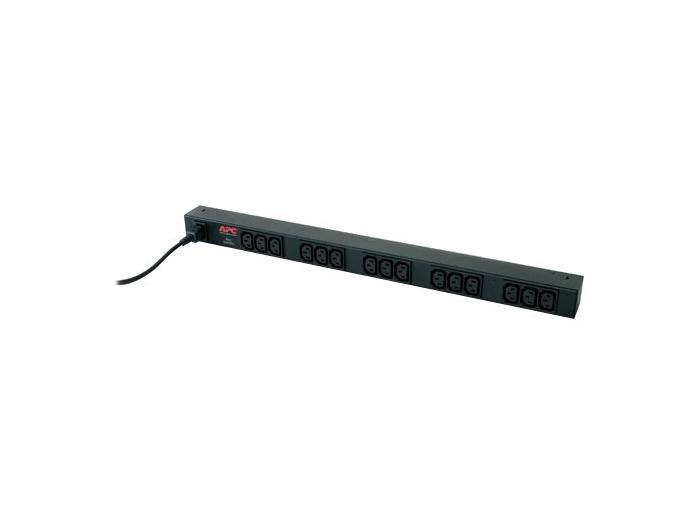 BASIC RACK ZERO U - POWER DISTRIBUTION STRIP - RACK-MOUNTABLE - AC 208/230 V - 1