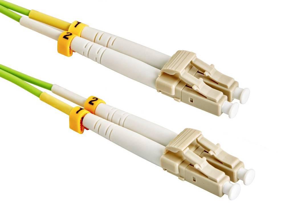 LC/LC WIDE BAND MULTIMODE DUPLEX OM5 50/125 FIBER OPTIC CABLE 15M