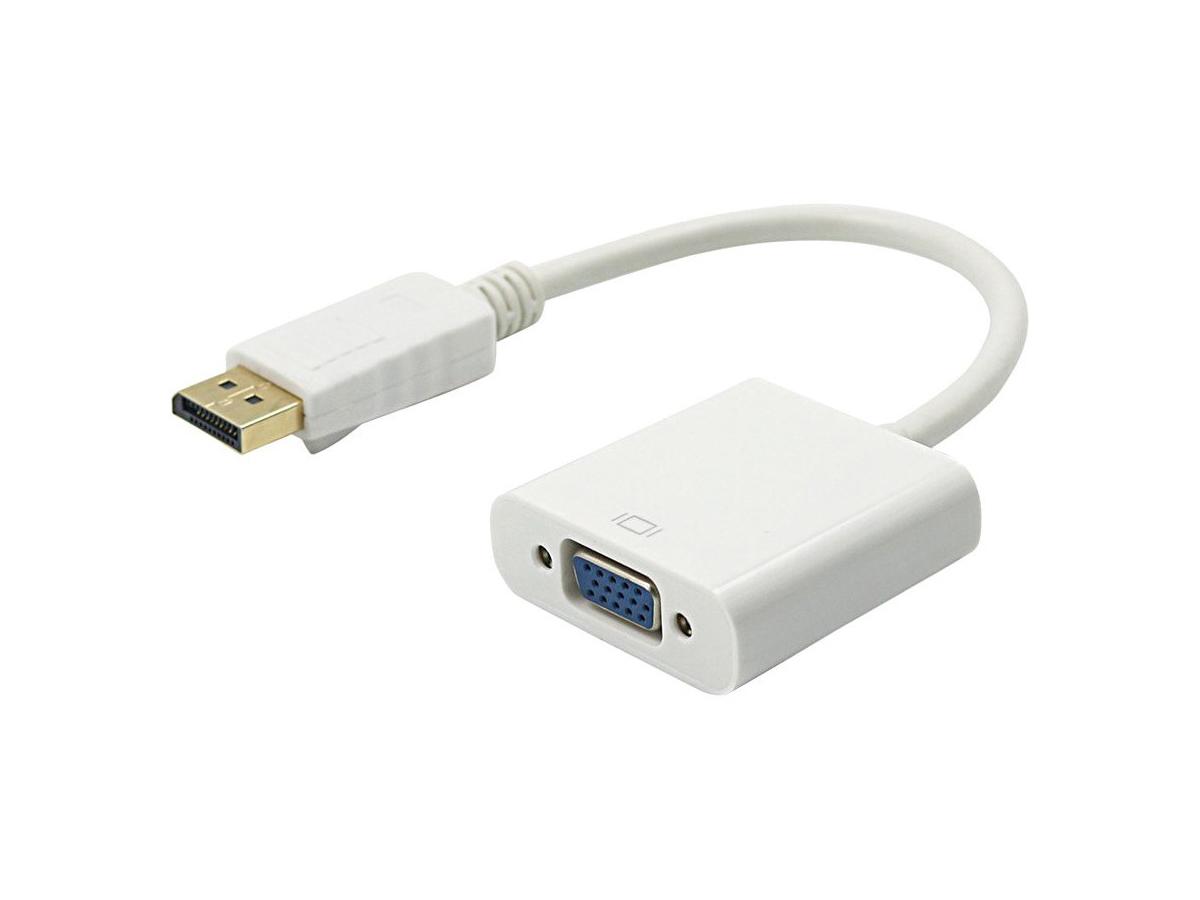 DISPLAYPORT MALE TO VGA FEMALE ADAPTER