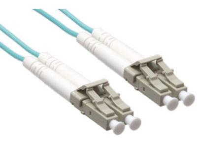 LC/LC 10G MULTIMODE DUPLEX OM3 50/125 FIBER OPTIC CABLE 60M