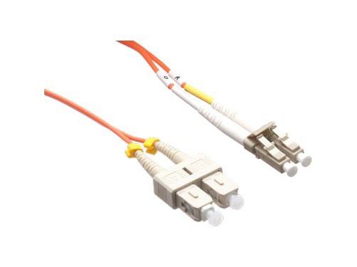 LC/SC MULTIMODE DUPLEX OM1 62.5/125 FIBER OPTIC CABLE