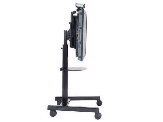 PFC-US Universal Flat Panel Display Mobile Cart - Up to 200lb Flat Panel Display - Silver