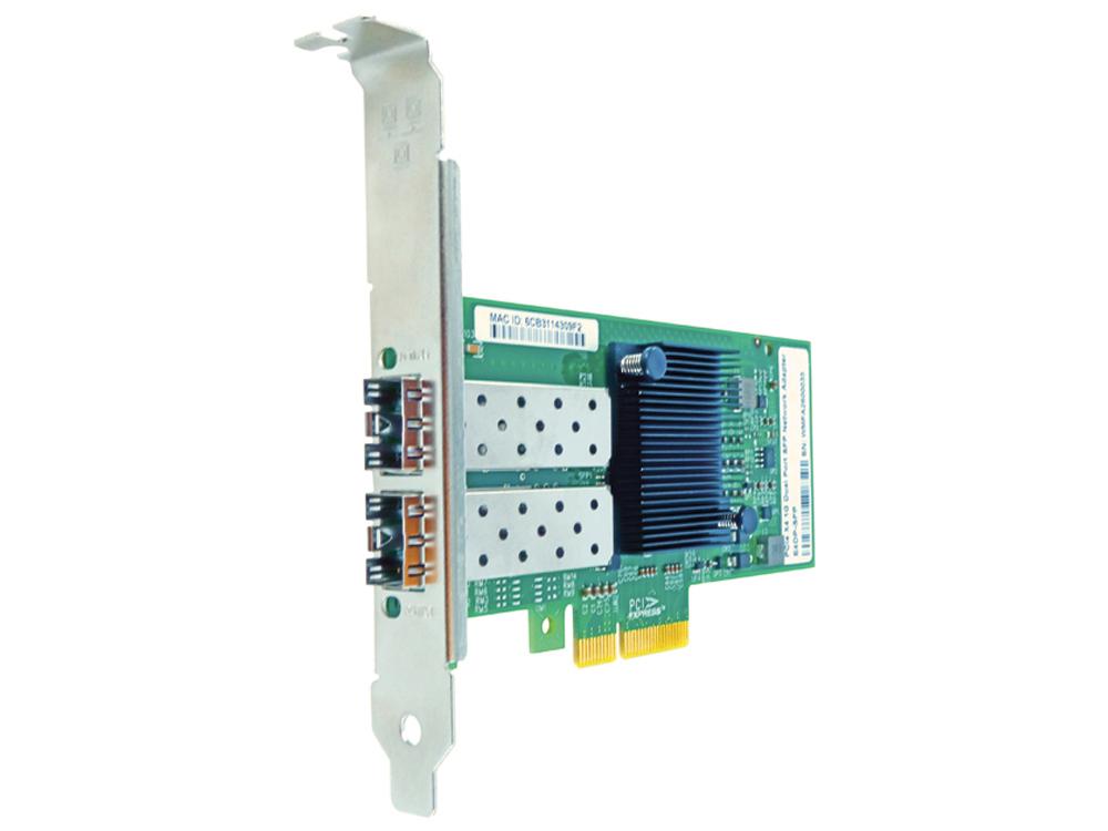 1GBS DUAL PORT SFP PCIE X4 NIC CARD FOR INTEL W/TRANSCEIVERS - I350F2