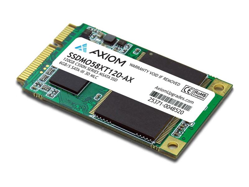 120GB SSD C550N SERIES MSATA 6GB/S SATA-III 3D MLC