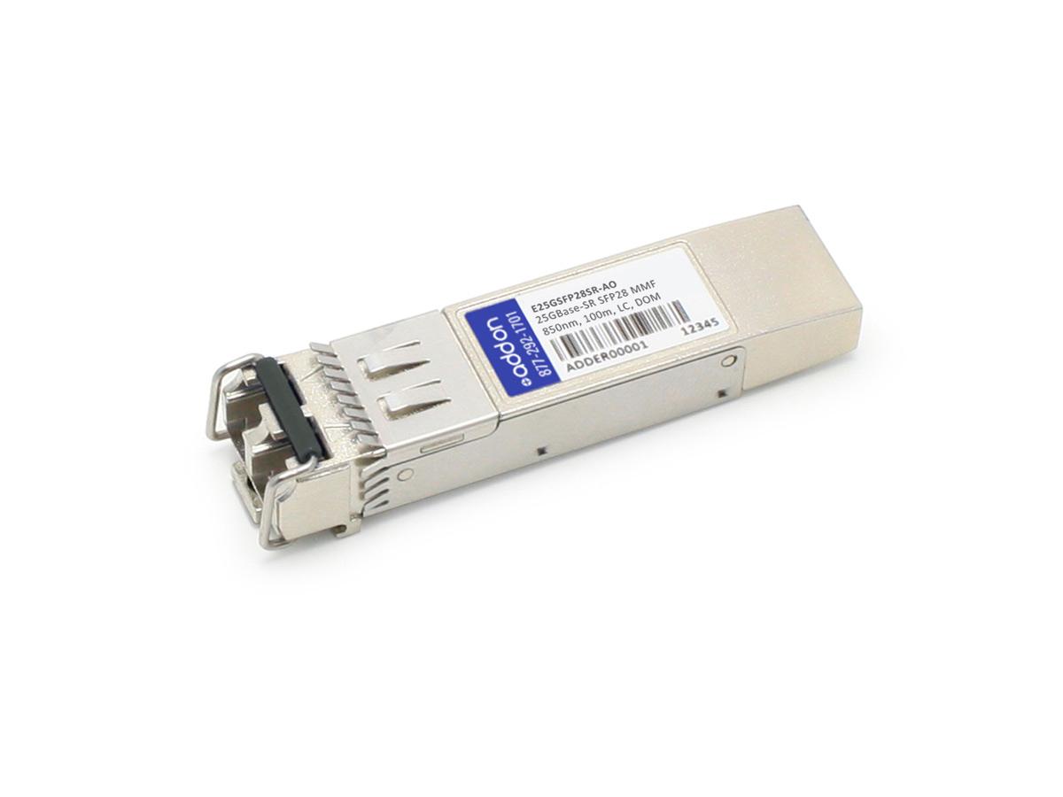 INTEL E25GSFP28SR COMPATIBLE TAA COMPLIANT 25GBASE-SR SFP28 TRANSCEIVER (M