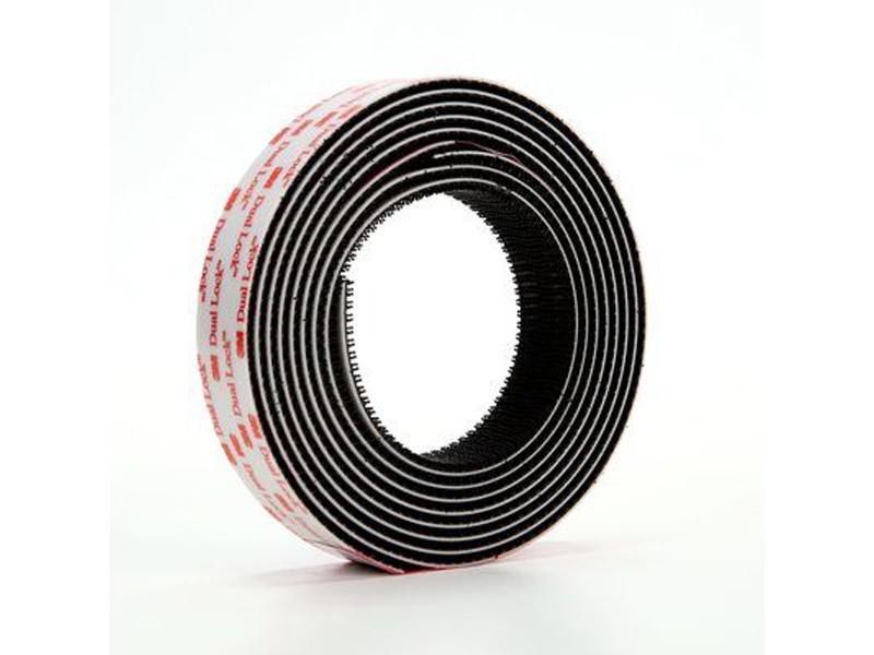 BLACK 1IN X 10FT 1 MATED STRIP/BAG)