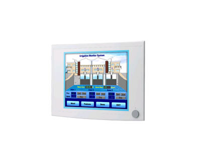 17IN SXGA IND LED MONITOR with RESISTIVE TOUCHSCREEN