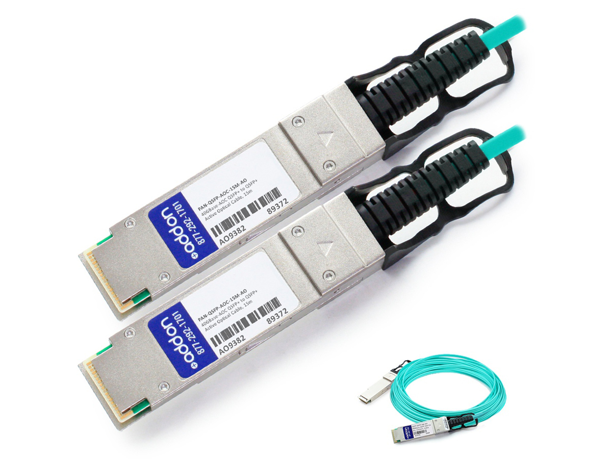 PALO ALTO NETWORKS PAN-QSFP-AOC-15M COMPATIBLE TAA COMPLIANT 40GBASE-AOC Q