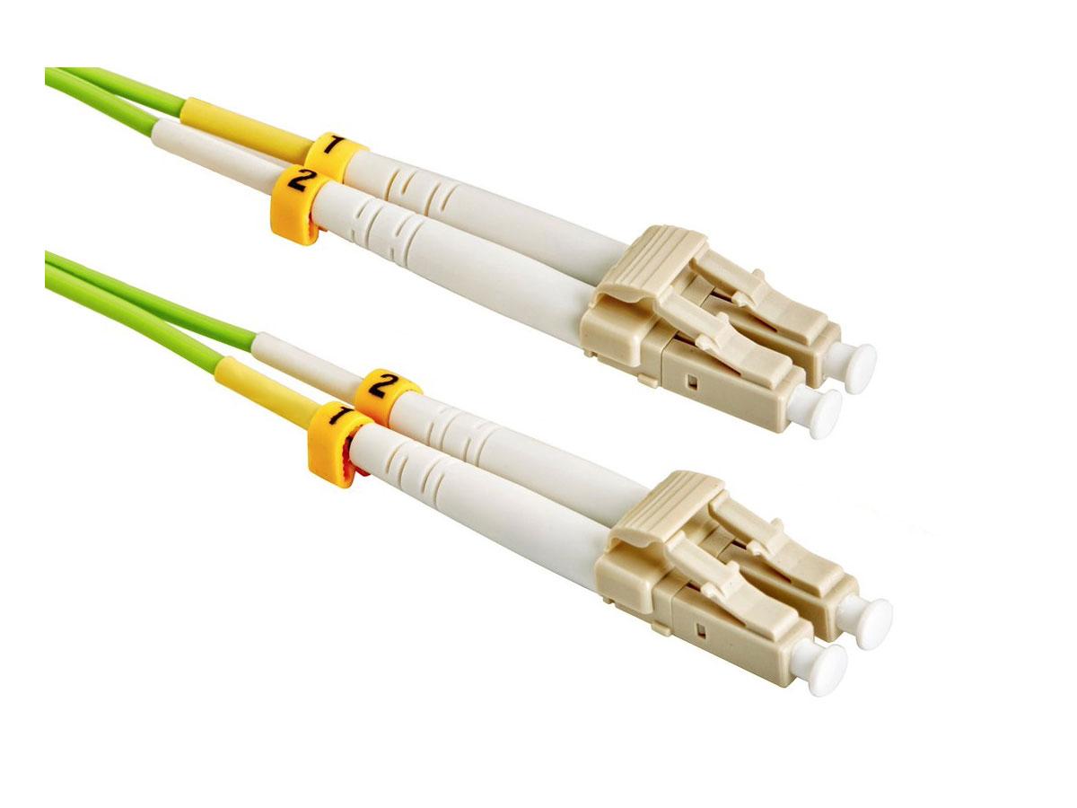 LC/LC WIDE BAND MULTIMODE DUPLEX OM5 50/125 FIBER OPTIC CABLE 20M