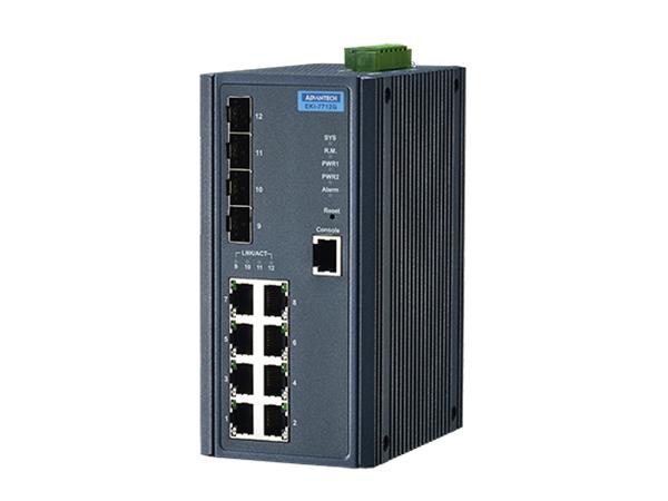 8G + 4SFP PORT MANAGED ETHERNET SWITCH