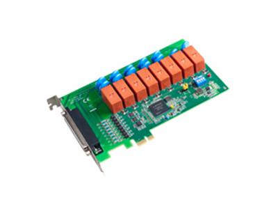 8-CH RELAY & 8-CH IDI PCIE CARD