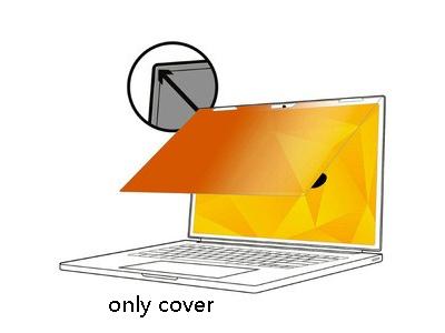 GOLD PRIVACY FILTER FOR APPLE MACBOOK PRO 14 2021 WITH COMPLY FLIP ATTACH