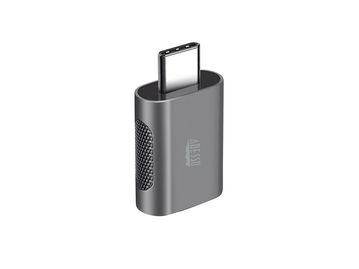 COMPATIBLE WITH MOST USB-C-ENABLED DEVICES . DATA TRANSFER AT USB 3.0 SPEEDS UP