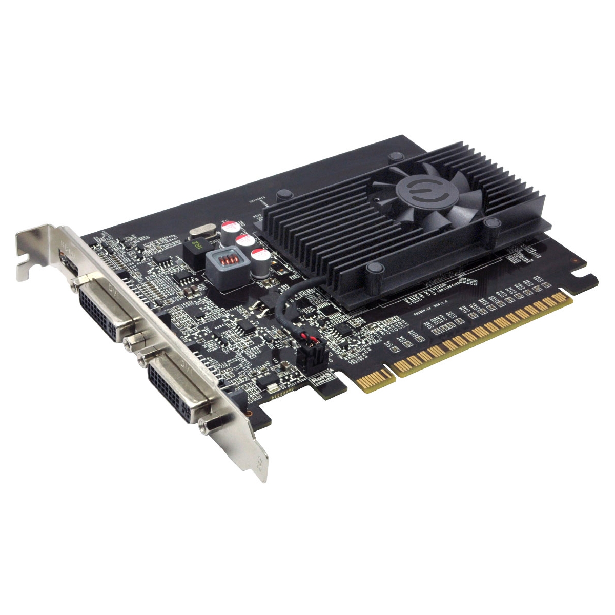 GeForce GT 520 Graphic Card - 810 MHz Core - 1 GB DDR3 SDRAM - PCI Express 2.0 x16 - 1000 MHz Memory Clock - 2560 x 1600 - Fan Cooler - HDMI - DVI