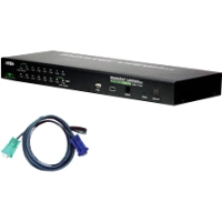 KVM Switch - 16 Computer(s) - 2048 x 1536 - Rack-mountable