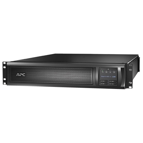 Smart-UPS X 2200 Rack/Tower LCD - UPS (rack-mountable / external) - AC 208/220/230/240 V - 1980 Watt - 2200 VA - RS-232 USB - output connectors: 9 - 2U - black