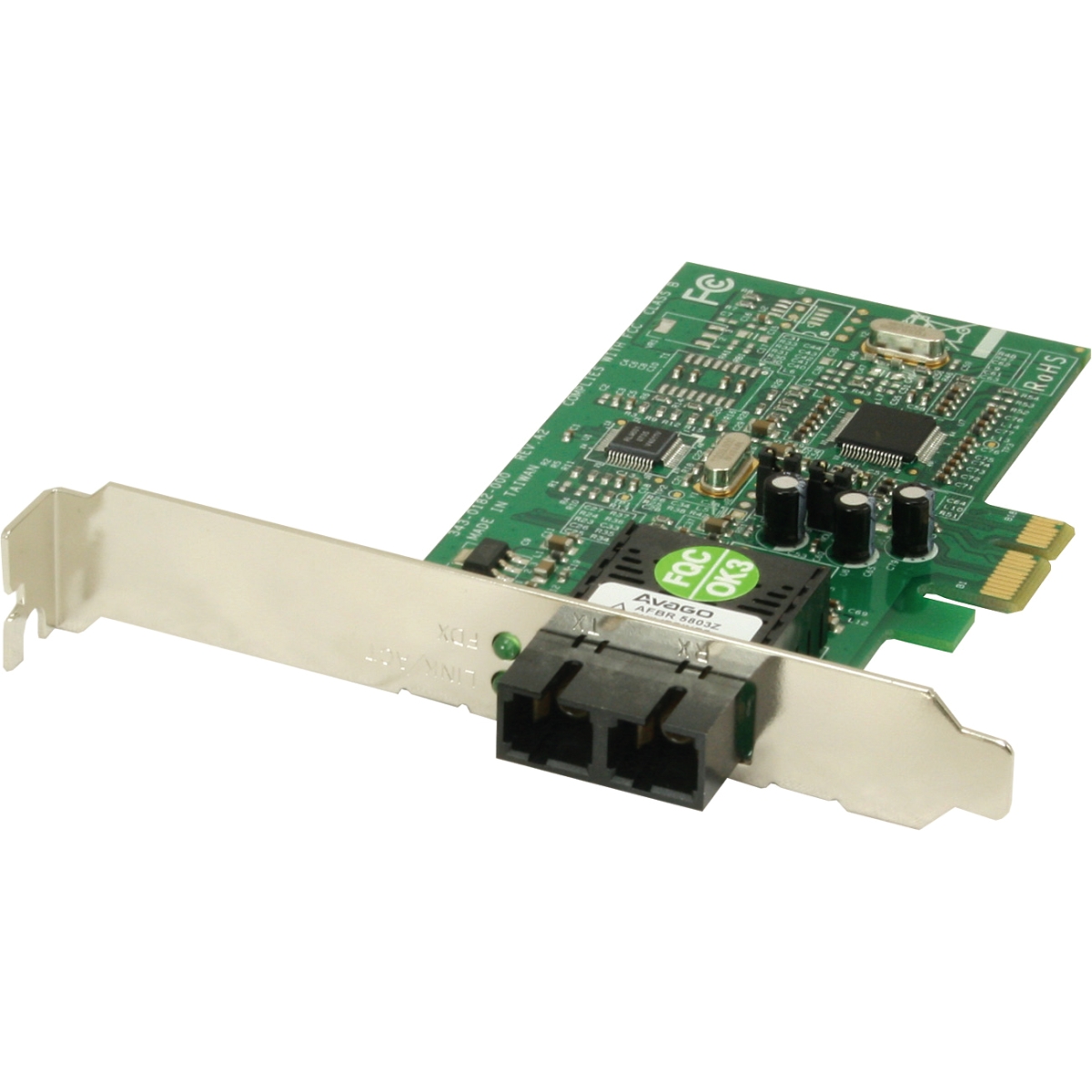 Networks Fiber Optic Card - PCI Express x1 - 1 Port(s) - 1 x SC Port(s) - Low-profile