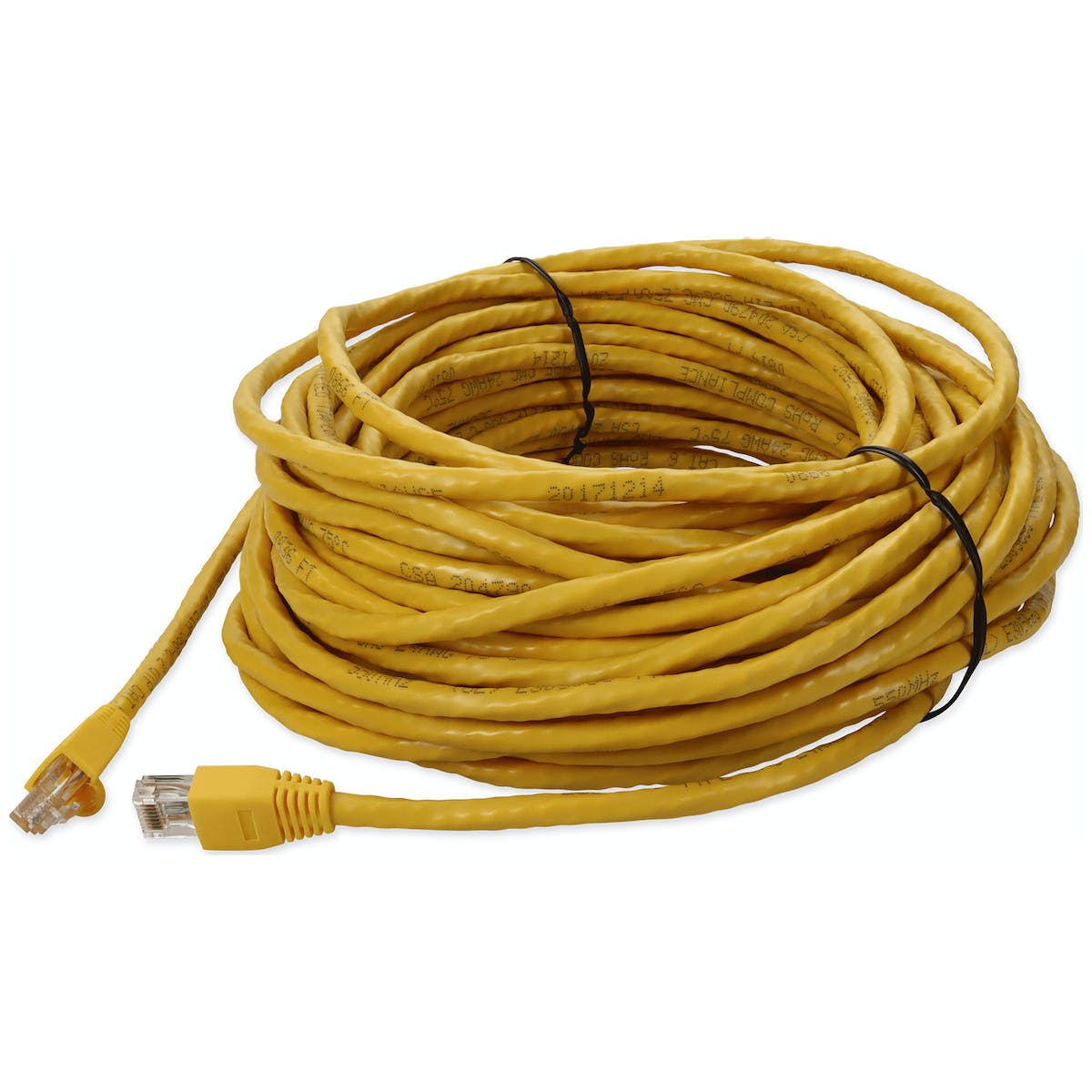 150FT RJ-45 M/M YELLOW CAT6 PATCH CBL