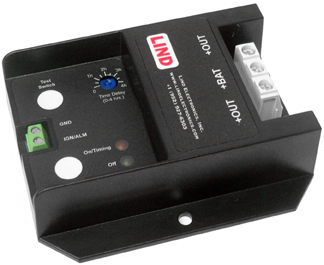 LOW PROFILE SHUTDOWN TIMER 4HR ADJUSTABLE TERMINAL BLK ROHS