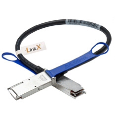 LinkX - InfiniBand cable - QSFP+ (M) to QSFP+ (M) - 3 m - fiber optic - SFF-8665/IEEE 802.3bm - active halogen-free