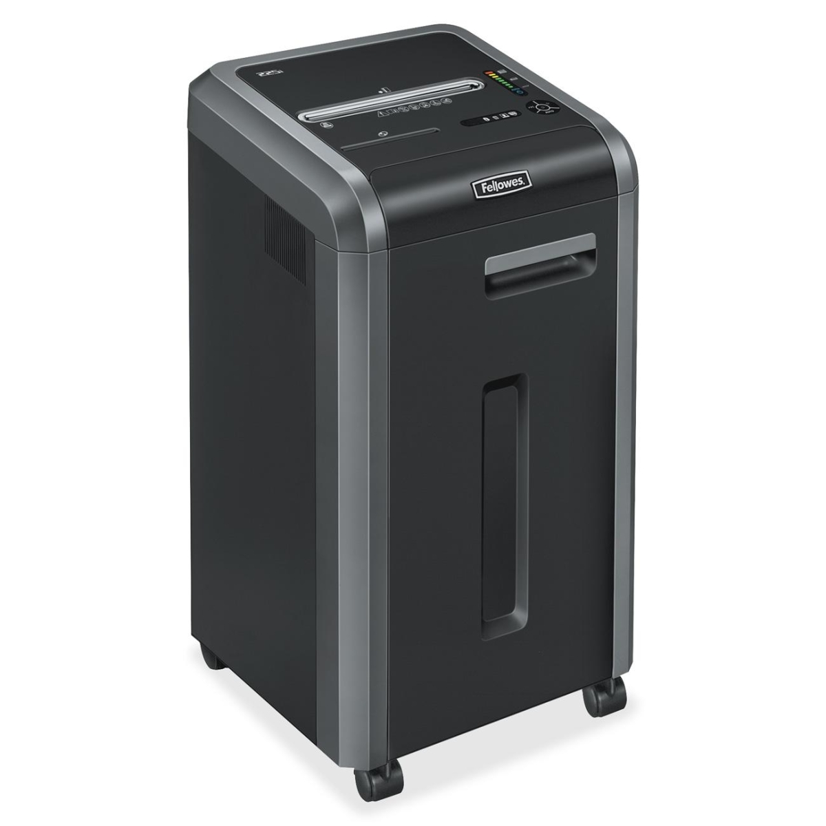 Powershred 225I Strip-Cut Shredder - 20 sheet paper shredder shreds 20 sheets per pass into 7/32 strip-cut particles (Security Level P-2)