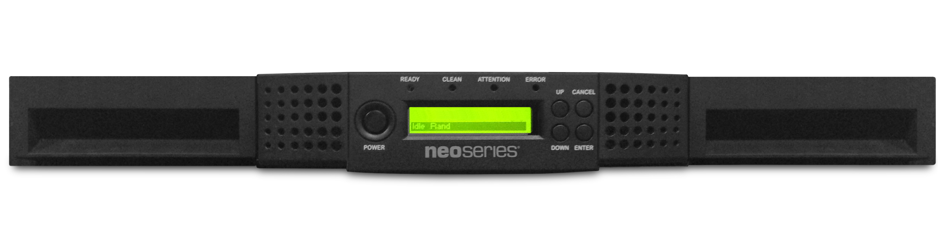 Tandberg NEOs StorageLoader - Tape autoloader - 48 TB / 120 TB - slots: 8 - LTO Ultrium (6 TB / 15 TB) - Ultrium 7 - SAS-2 - rack-mountable - 1U - barcode reader with 1 mail slot