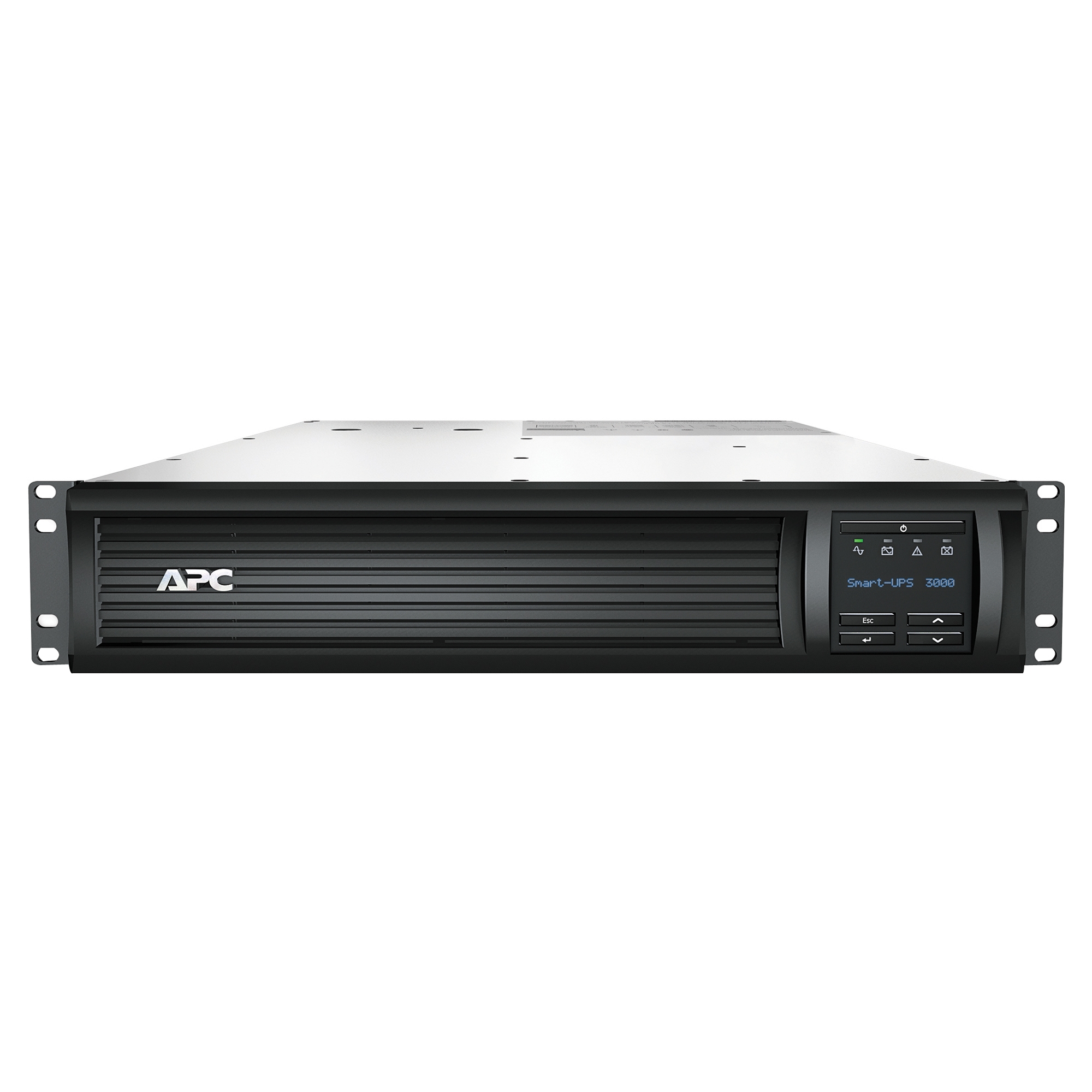 Smart UPS 3000VA LCD RM 2U 120V with 12FT Cord - 3000 VA/2700 W - 120 V AC - 3.40 Minute - 2U - 3.40 Minute - 2 x NEMA 5-20R -  6 x NEMA 5-15R