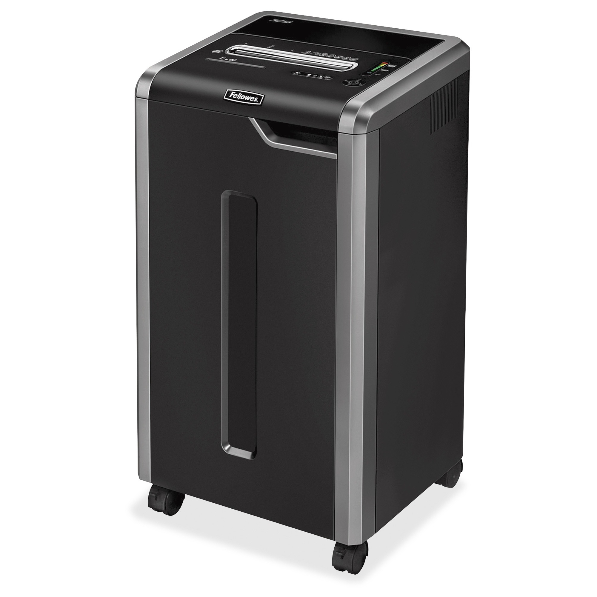 Powershred 325Ci 100% Jam Proof Cross-Cut Shredder (Sheet Capacity: 22) (Shred Size: 0.16 x 1.50) (Throat: 9.5) (Waste Capacity: 22 Gal) (Accepts Staples/Paper Clips/Cards)