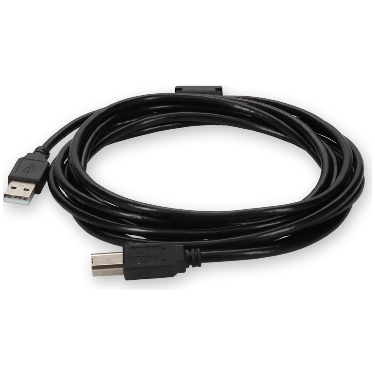 3M USB 2.0 (A) MALE TO USB 2.0 (B) MALE WHITE CABL