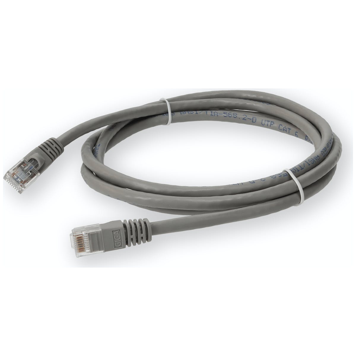 3FT RJ-45 (MALE) TO RJ-45 (MALE) STRAIGHT GRAY CAT6 UTP COPPER PVC PATCH C