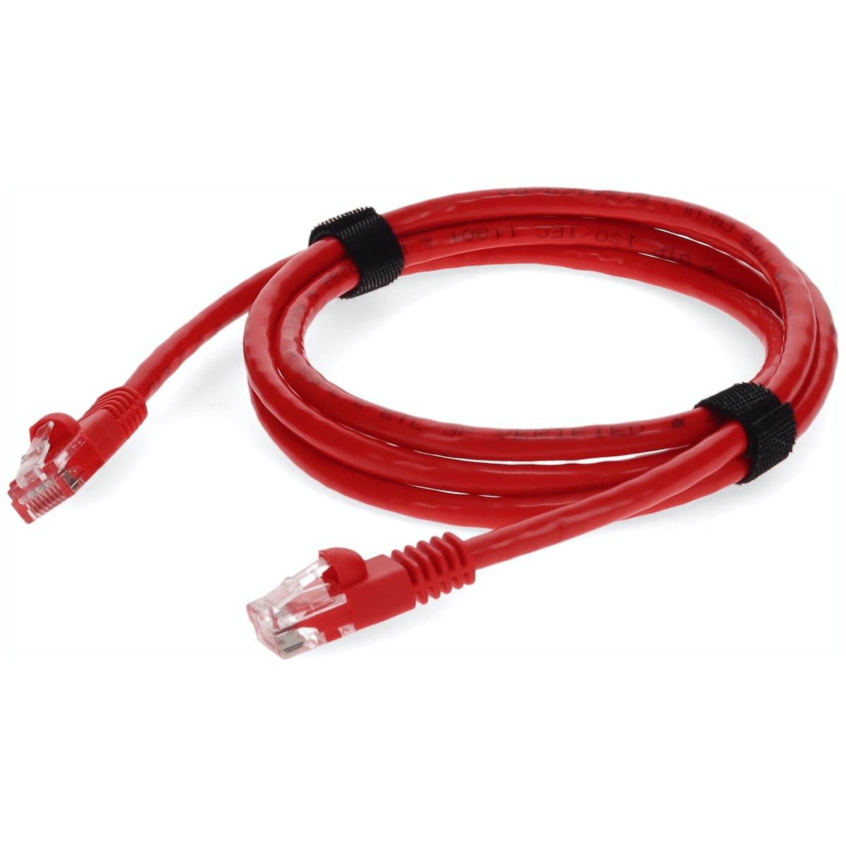 7FT RJ-45 (MALE) TO RJ-45 (MALE) STRAIGHT RED CAT6 UTP COPPER PVC PATCH CA