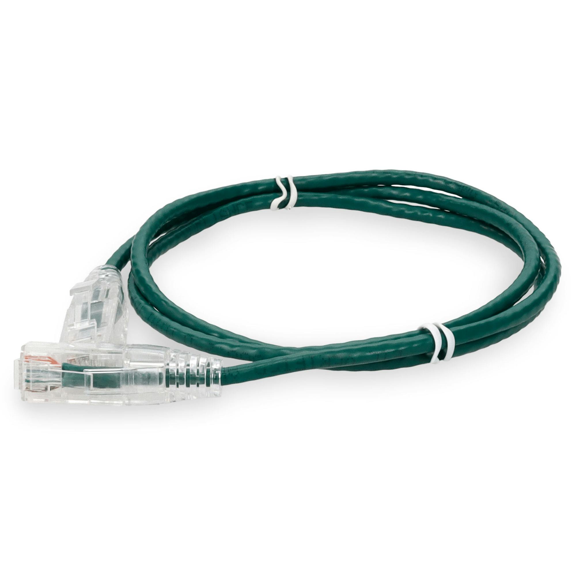 RJ-45 M/M PATCH CBL 1.5FT GREEN CAT6 BOOTEDSNAGLESS CU