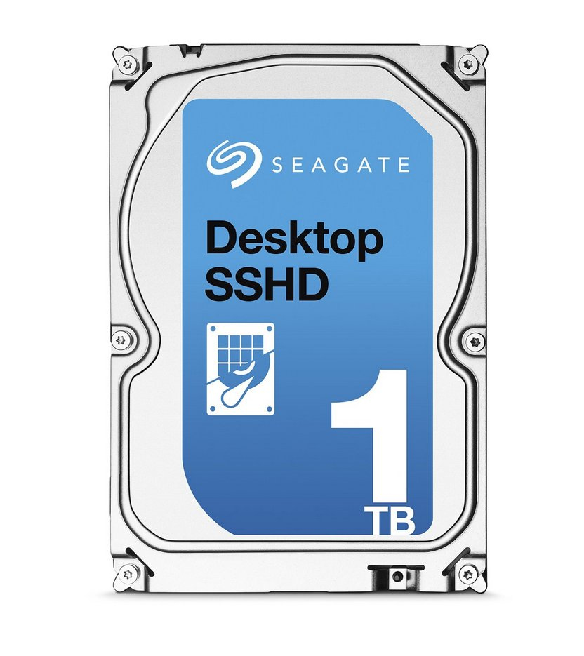 1 TB 3.5 inch Internal Hybrid Hard Drive - 8 GB SSD Cache Capacity - SATA - 7200 rpm - 64 MB Buffer - 1 Pack