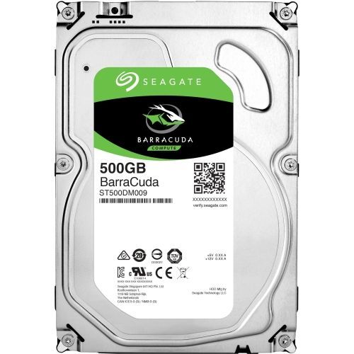 Guardian BarraCuda - Hard drive - 500 GB - internal - 2.5 inch - SATA 6Gb/s - 5400 rpm - buffer: 128 MB