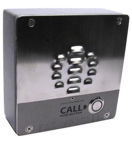 V3 SIP-enabled IP Outdoor Intercom - Cable - Wall Mount