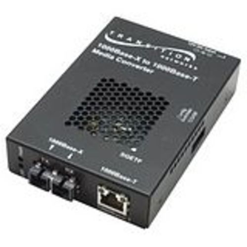 Networks Stand-Alone Media Converter - 1 x RJ-45  1 x SC Duplex - 1000Base-T 1000Base-SX