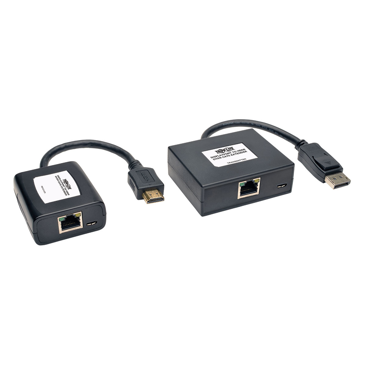 DISPLAY PORT TO HDMI CAT5/CAT6 EXTENDER/TRANSMITTER/RECEIVER TAA