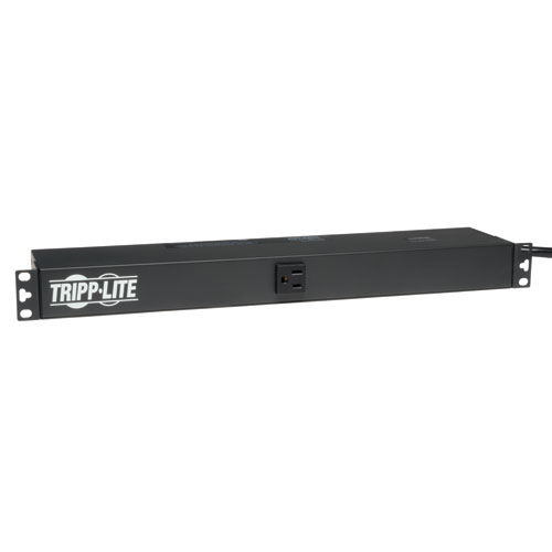 PDU Basic 120V 1.8kW 15A 5-15R 13 Outlet 5-15P Horizontal 1URM - Horizontal rackmount - power distribution unit ( rack-mountable ) - 15 A - AC 120 V - 1.8 kW - input: NEMA 5-15 - output connectors: 13 ( NEMA 5-15 ) - 1U - 19 inch - black