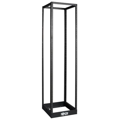 45U 4-POST OPEN FRAME RACK CABINET THREADED 12-24 MOUNTED HOLES