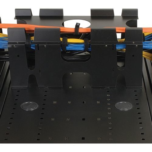 Rack Enclosure Cabinet Roof Mount Cable Trough Vertical EXP - Rack cable management tray